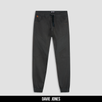 ราคา DAVIE JONES กางเกงจ็อกเกอร์ เอวยางยืด ขาจั๊ม สีดำ สีเขียว Drawstring Joggers in Gray GP0011 GY (21398721399)