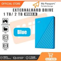 ราคา WD external harddisk 1TB 2TB ฮาร์ดดิสก์พกพา USB3 0 2 5 นิ้ว ฮาร์ดไดรฟ์คุณภาพสูง My Passport external hdd รับประกัน 3 ป (21985086820)