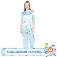 ราคา Wacoal X Meraki Alice Collection เซทชุดนอนกันโป๊แขนสั้น ขายาว ลายอลิซ รุ่น WN7D33 (21846243248)