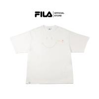 ราคา FILA เสื้อยืดผู้ใหญ่ FILA X SMILEY รุ่น FW2RSF4S06X WHITE (21397708257)