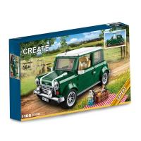 ราคา LEGO Creative Series 10242 Mini Cooper Mini Car Childrens Assembly Block Toy Gift 21002 Birthday gift for childrens toys (21895406832)