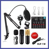 ราคา V8 ครบชุดไมโครโฟนBM800 พร้อมอุปกรณ์Sound Card V8 BM 800 Condenser Microphone Set with V8 Live (20798717977)