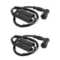 ราคา 2X Motorcycle Ignition Coils Fits for Yamaha GS125 GN125 VX250 Virago 1100 XV1100 XV 1100 1995 2007 (16493778986)