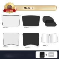 ราคา TESLA ม่านบังแดด sunroof sunshade Tesla Model 3 Y แบบพับเก็บได้ สะท้อนแสง ลดความร้อน (18704452529)