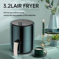 ราคา หม้อทอดไร้น้ำมัน ความจุขนาดใหญ่ เครื่องทอดไร้น้ำมันอัตโนมัติ หม้อทอดใช้อากาศทอด ปราศจากน้ำมันและควัน ใช้งานง่ายหม้อปรุงอาหารไร้น้ (9673055674)