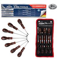 ราคา Euro King Tools ชุดไขควงตอก 7ชิ้น หัวแม่เหล็ก ชุดไขควง ไขควง ชุ ไขควงตอก ด้ามไขควง ด้ามไขควง สามารถใช้ค้อนตอกได้ (20608378884)