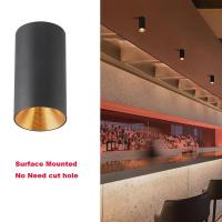 ราคา ไฟดาวน์ไลท์ติดพื้นผิวระเบียงทางเดินโคมไฟห้องนอนล็อบบี้สปอตไลท์โคมไฟติดเพดานโคมไฟบาร์เรลสำหรับห้องนอนห้อง (19740147200)