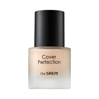ราคา พร้อมส่ง ถูกที่สุด ของแท้ รองพื้น THE SAEM Cover Perfection Concealer Foundation ขนาด 15 ml (21995171130)