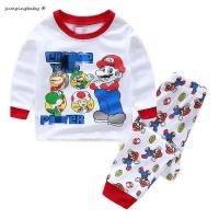 ราคา LOBER ชุดเด็กผู้ชาย ชุดสูทแขนยาวเด็กชาย เสื้อยืดแขนยาว กางเกง ชุดเท่ๆเด็กชาย เสื้อผ้าเด็กผู้ชาย ชุดนอนแขนยาว เสื้อผ้าฤดูใบไม้ร่วง (20047076986)