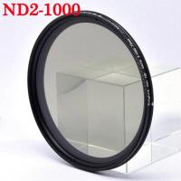 ราคา KnightX ND2 to ND1000 ND Lens Filter dslr 49MM 52mm 55mm 58mm 67mm 77mm (17666909305)