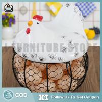ราคา I Furniture store ตะกร้าแม่ไก่ สำหรับใสไข่ไก่ และอื่นๆตะกร้าเซรามิค ทนทาน สําหรับใส่ไข่ไก่ (21898326953)