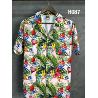 ราคา Cocoshell พร้อมส่งจากไทย เสื้อฮาวายวินเทจ ฮาวายแขนสั้น ผ้าไหมอิตาลี ลายแก้วไวน์ พื้นสีชมพู H087 (21680353220)