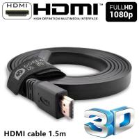 ราคา สาย HDMI 1 5m เมตร v1 4 แบบแบน Black (310237796)