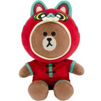 ราคา LZD Changyi ที่ได้รับอนุญาตของแท้ LINE FRIENDS ซีรีส์ปีขาลนักษัตรหมีบราวน์ตุ๊กตาตุ๊กตากระต่าย (21354522059)