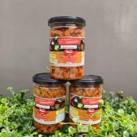 ราคา สินค้าใหม่ น้ำพริกหมูกระจก น้ำพริกกากหมู กากหมูแน่นๆ น้ำพริกหนังไก่ กรอบ กระปุกใหญ่คุ้มมาก ไม่อมน้ำมัน โคตรแซ่บ (22029242771)