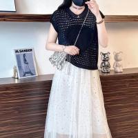 ราคา เสื้อไหมพรม ลายหัวใจด้านหน้า ผ้านิ่มยืดได้ Y112 (21987102095)