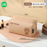 ราคา Line Friends กระเป๋าเดินทางกระเป๋าเครื่องสำอางกันน้ำ (21778105070)