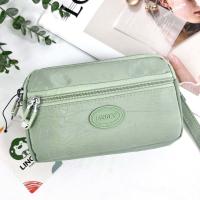 ราคา กระเป๋าผ้า 4 ซิบ ผ้าร่มกันน้ำ มีสายยาวสะพายข้าง ใส่โทรศัพท์ได้ 4 ซิบกันน้ำ (12415083526)