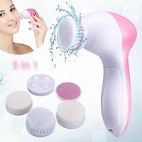 ราคา เครื่องขัดหน้า สปาหน้า Face cleaner 5in1 เครื่องนวดหน้า แปรงขัดหน้า แปรงนวดหน้า เครื่องขัดหน้า พร้อม5หัว เปลี่ยนได้ตามที่ต้องการ (21953738931)