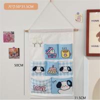 ราคา กระเป๋าแขวนผ้า กระเป๋าแขวนผนังหอพักสุดสร้างสรรค์ กระเป๋าแขวนผนัง ถุงเก็บของแบบแขวนติดประตูตู้ (21696625044)