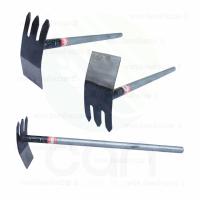 ราคา จอบพร้อมคราด พร้อมด้ามเหล็ก หน้ากว้าง 3 นิ้ว จอบจิ๋วพร้อมด้าม จอบคุณนายต่อด้ามเหล็ก คาด จอบ (5135160123)