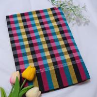 ราคา ผ้าขาวม้าหมักโคลน ผ้าหมักโคลน ผืนใหญ่เนื้อนุ่ม เย็บริมแล้ว (22065759657)