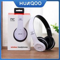 ราคา HUAQOO P47 หูฟังบลูทูธ หูฟัง Bluetooth หูฟังไร้สาย Headphone Stereo สินค้าที่มีจำหน่าย (22089540540)