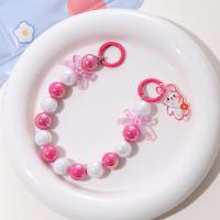 ราคา Beaded Teddy Bear Phone Chain Hand Painted Butterfly Keychain Phone Chain Candy Color Phone Hanging Rope Beaded Hand Rope Anti Fall Wrist Strap Acrylic Phone Chain (21577279882)