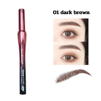 ราคา 59240 03 ดินสอเขียนคิ้ว หัวแปรงสี่แฉก Kiss beauty ติดทนนาน เขียนง่าย กันน้ำ (22072767475)