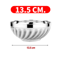 ราคา ถ้วยชามสแตนเลส304 สไตล์เกาหลี มี 5ขนาด 11 5 14 16 18 20cm ถ้วยสแตนเลส ชามสแตนเลส ชุดชามใส่อาหาร (21932621543)