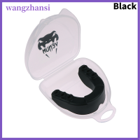 ราคา Wangzhansi อุปกรณ์มวยสากลคาราเต้รักบี้ผ้าปิดปากกีฬาฟันยางอุปกรณ์กันกระแทกฟันฟันเด็กผู้ใหญ่ (20801221394)