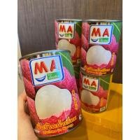 ราคา พร้อมส่ง ลิ้นจี่กระป๋องในน้ำเชื่อม ตรา MA 1 ชิ้น Lychee in syrup (22059773928)