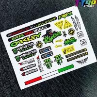 ราคา สติ๊กเกอร์ติดหมวกกันน็อคโฮโลแกรมสำหรับ EVO LS2 Arai SHOEI 46 Rossi 93 Marquez Monster Energy Red Bull (21516525999)