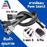 ราคา สายต่อพัดลม PC Fan Splitter 4pin Adapter Cable 1 to 2 3 Computer CPU Cooler Fan Splitter PC Chassis Fan Extension Power Cable (19270237996)
