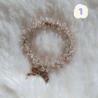 ราคา ยางรัดผมคริสตัล สไตล์เกาหลี ยางรัดผมเพชร ยางมัดผม ยางรัดผมหรู ยางรัดผมแฟชั่น เครื่องประดับผม สินค้าพร้อมส่งจากไทย (19374323873)