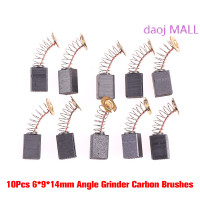 ราคา daoj MALL 10pcs ANGLE grinder แปรงคาร์บอน6 9 14mm เครื่องมือไฟฟ้ามอเตอร์อะไหล่ (21946662288)