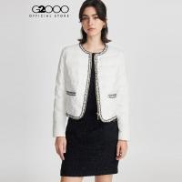 ราคา G2000 เสื้อแจ็คเก็ตสำหรับผู้หญิง ทรง BOXY FIT รุ่น 3829241003 OFF WHITE (20975820965)