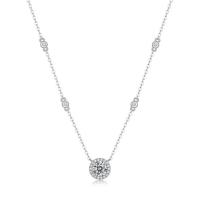 ราคา 2024 ใหม่ร้อนขายแสงดาวจี้เพชรเพชรโซ่กระดูกไหปลาร้าS925 สร้อยคอเงินของผู้หญิง เงินสเตอร์ลิงจะไม่หมอง มาพร้อมกับใบรับรอง (21273721618)