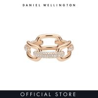 ราคา Daniel Wellington Crystal Link Ring Rose Gold Silver Gold Fashion Ring for women and men Stainless Steel Crystal DW Official Jewelry Authentic (21469081249)