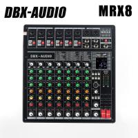 ราคา DBX AUDIO MRX8 เพาเวอร์แอมป์มิกเซอร์ระดับมืออาชีพ 8 แชนแนล พร้อมมิกเซอร์บันทึกเสียง Bluetooth ในตัว พร้อมเพาเวอร์แอมป์ เหมาะสำหรับ KTV (21178779666)