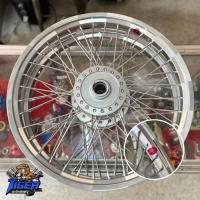 ราคา ชุดล้อพร้อมขึ้นล้อวงล้ออาก้อน AKRONT ทรงเองงานสติ๊กเกอร์ไม่มีตอก ลายหมากรุก ขนาด1 4 17 พิเศษรอบนี้มาพร้อมลูกปืนนะครับ (19830352208)