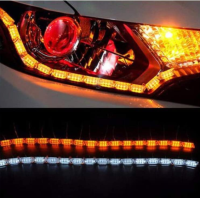 ราคา ไฟ LED Daytime Running light พร้อมไฟเลี้ยว A6 (21763947892)