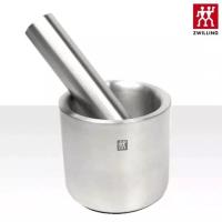 ราคา Zwilling J A Henckels 304 สแตนเลสเจ้าชู้กระเทียม กระเทียมกด เครื่องบดมือ (21442100318)