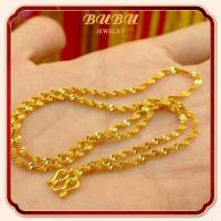 ราคา เดือนสร้อยคอทองคำแท้ครึ่งสลึง ลายโซ่โปร่ง หนัก 1 9 กรัม ทองคำแท้ 96 5 ทอง หลุด จำนำ gold ไม่ลอก ไม่ดำ ไม่คัน (22038611312)