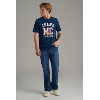 ราคา Mc jeans เสื้อยืดแขนสั้นผู้ชาย คอกลม สีน้ำเงิน MTSZB09 (20976677289)