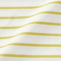 ราคา มูจิ เสื้อยืดคอปาดลายทางแขนสั้น ผู้หญิง MUJI Border Boat Neck Short Sleeve T Shirt (21835275858)