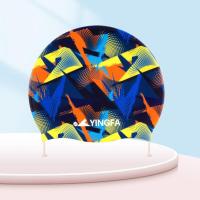 ราคา 2024 YINGFA หมวกว่ายน้ำซิลิโคนกันน้ำสำหรับผู้ใหญ่หมวกว่ายน้ำฤดูร้อนหมวกสระว่ายน้ำยืดหยุ่นป้องกันหูยาวผมหมวกดำน้ำที่มีสีสัน (16939352275)