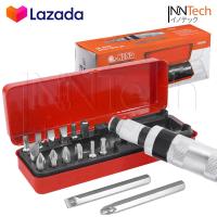 ราคา InnTech ไขควงตอกกระแทก IMPACT HAMMER ไขควง ไขควงตอก พร้อมดอกไขควง 16 ดอก เกรดเหล็ก CRV แท้ รุ่น IHM 16P (9082248751)