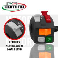 ราคา 1ชุด Domino Honeywell Switch แฮนด์บาร์ด้านซ้ายและขวา Plug Play ผลิตในอิตาลี (21552808436)