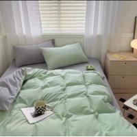 ราคา ผ้าปูที่นอนสีเทา รัดมุม รวมผ้านวม ลายสีเทา สีทูโทน สีพื้น ผ้านุ่มสบาย ซักง่ายแห้งเร็ว ขนาด 3 5 5 6 ฟุต (20623892469)